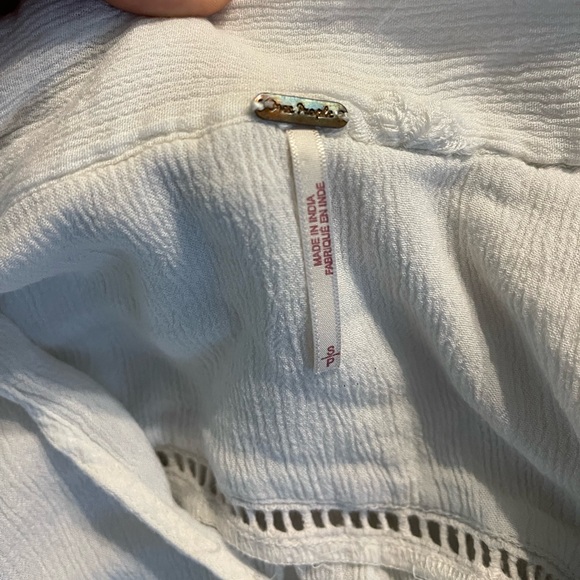 Free People Wishful Moments Blouse Size Small - Picture 12 of 12